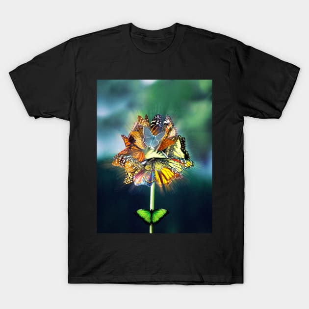 Butterfly Energy T-Shirt by MaxencePierrard